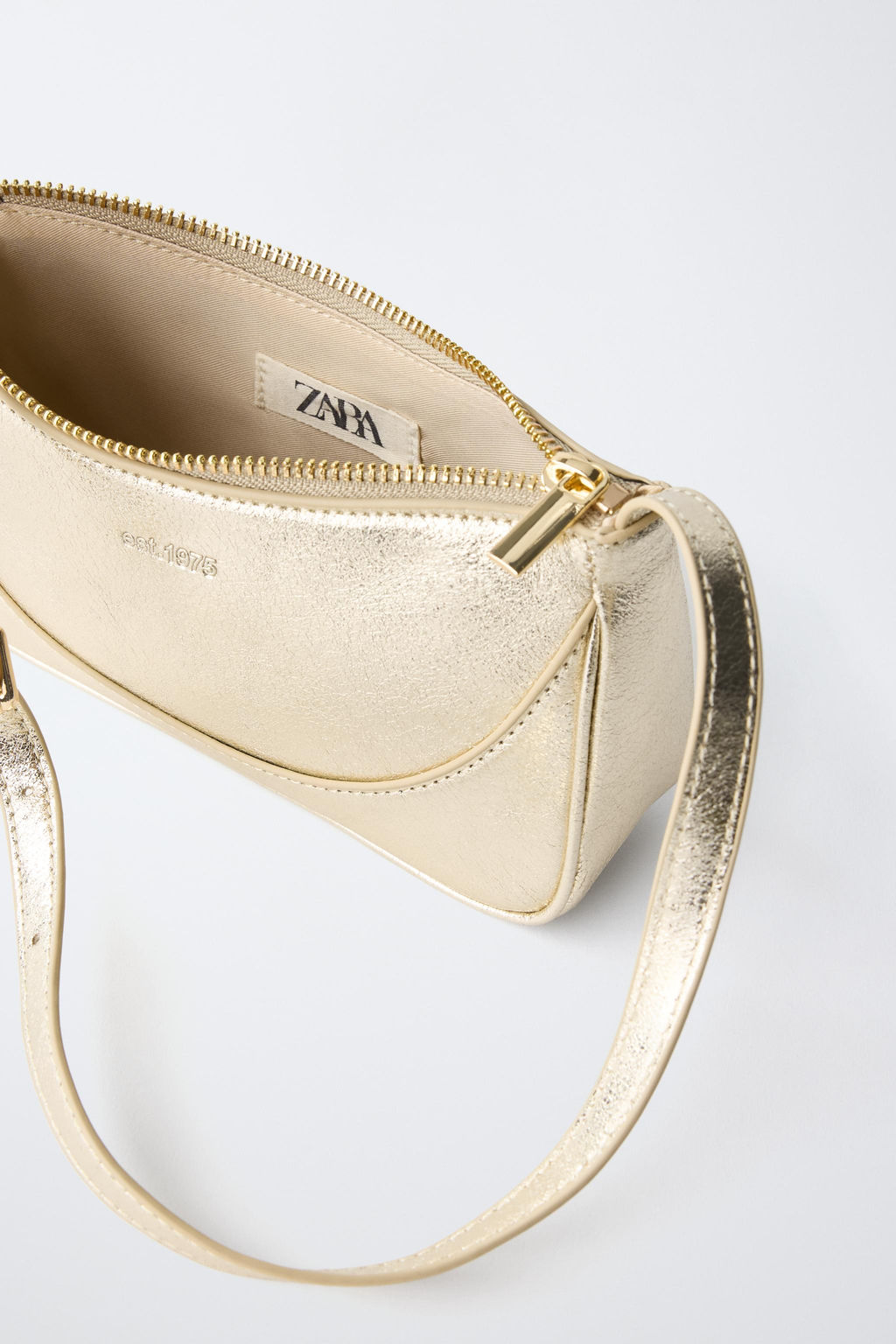 BANDOLERA METALIZADA / Oro - Zara фото 4