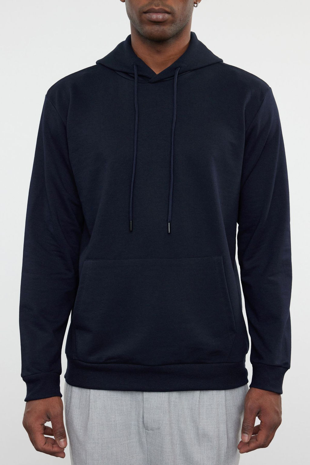 TRENDYOL MAN Mavi Regular/Normal Kesim Kapusonlu Uzun Kollu Sweatshirt TMNAW20SW0162 - Trendyolmilla фото 31