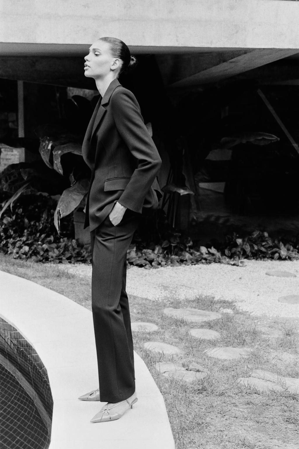 FLARED TROUSERS