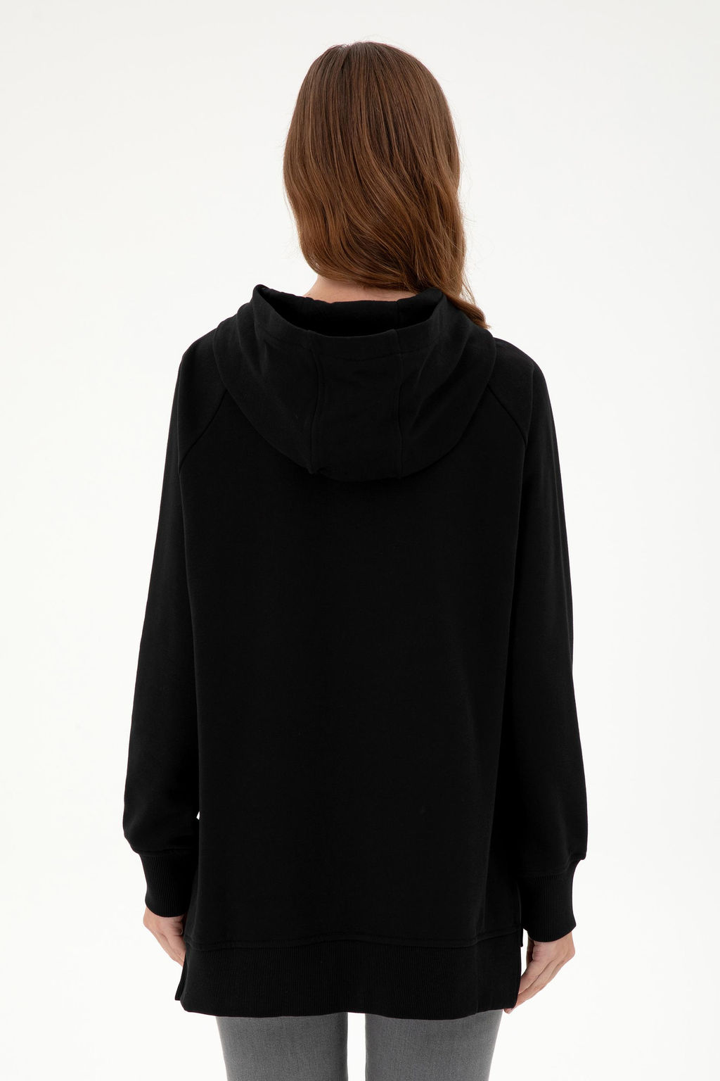 Женский черный свитшот Неожиданная скидка в корзине - U.s. polo assn фото 5