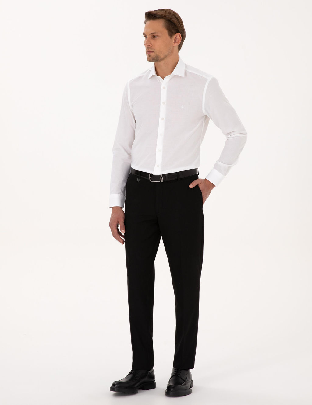 Siyah Ex. Slim Fit Kuma_ Pantolon - Pierre cardin фото 7