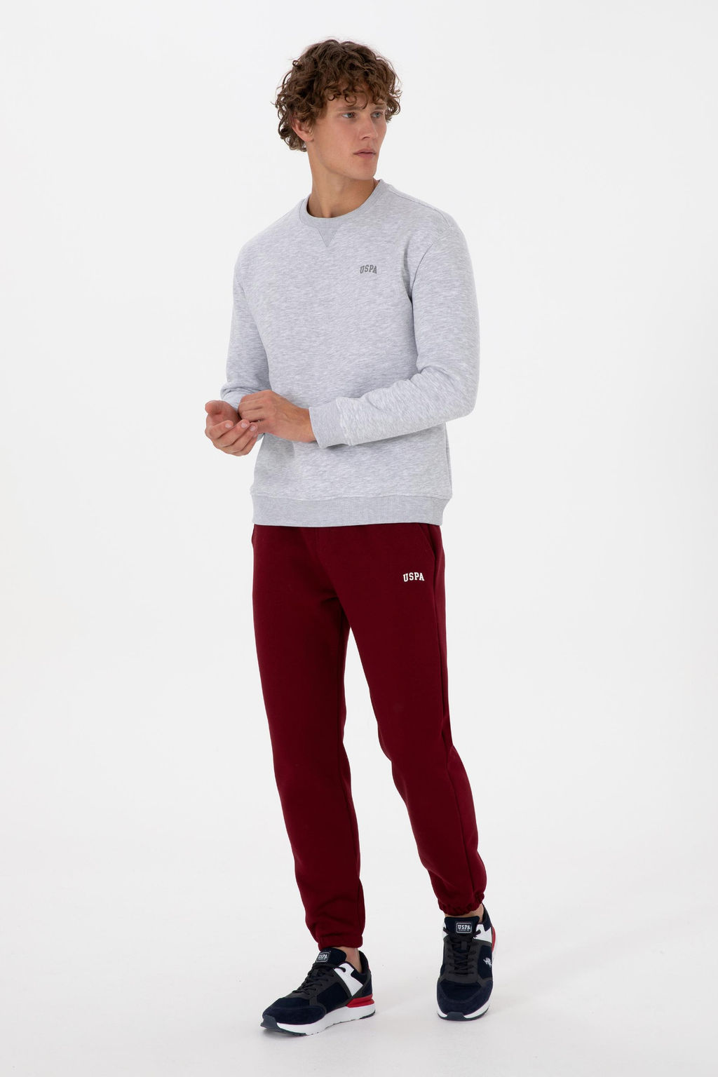 Erkek Bordo E_ofman Alt_ Sepette S_rpriz _ndirim - U.s. polo assn фото 3