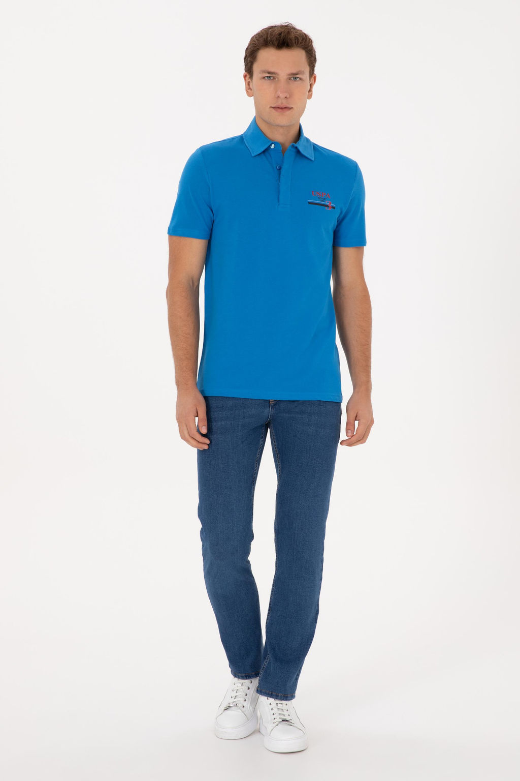 Erkek Kobalt Mavi Ti__rt - U.s. polo assn фото 3
