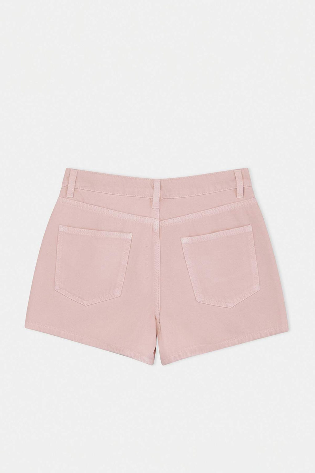 Pembe SUPER MINI Denim Beach Sort TWOSS26SR00168 - Trendyolmilla фото 2
