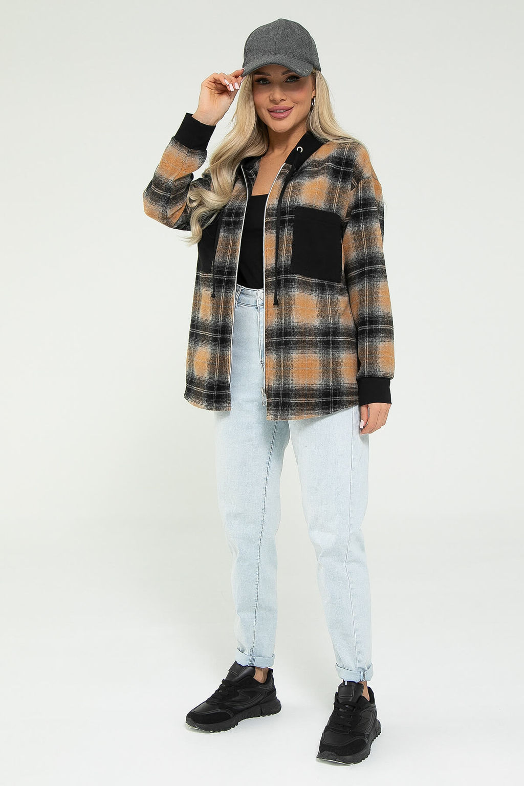 Рубашка Больше чем стиль (коричневая) Б12874М - Lt collection фото 9