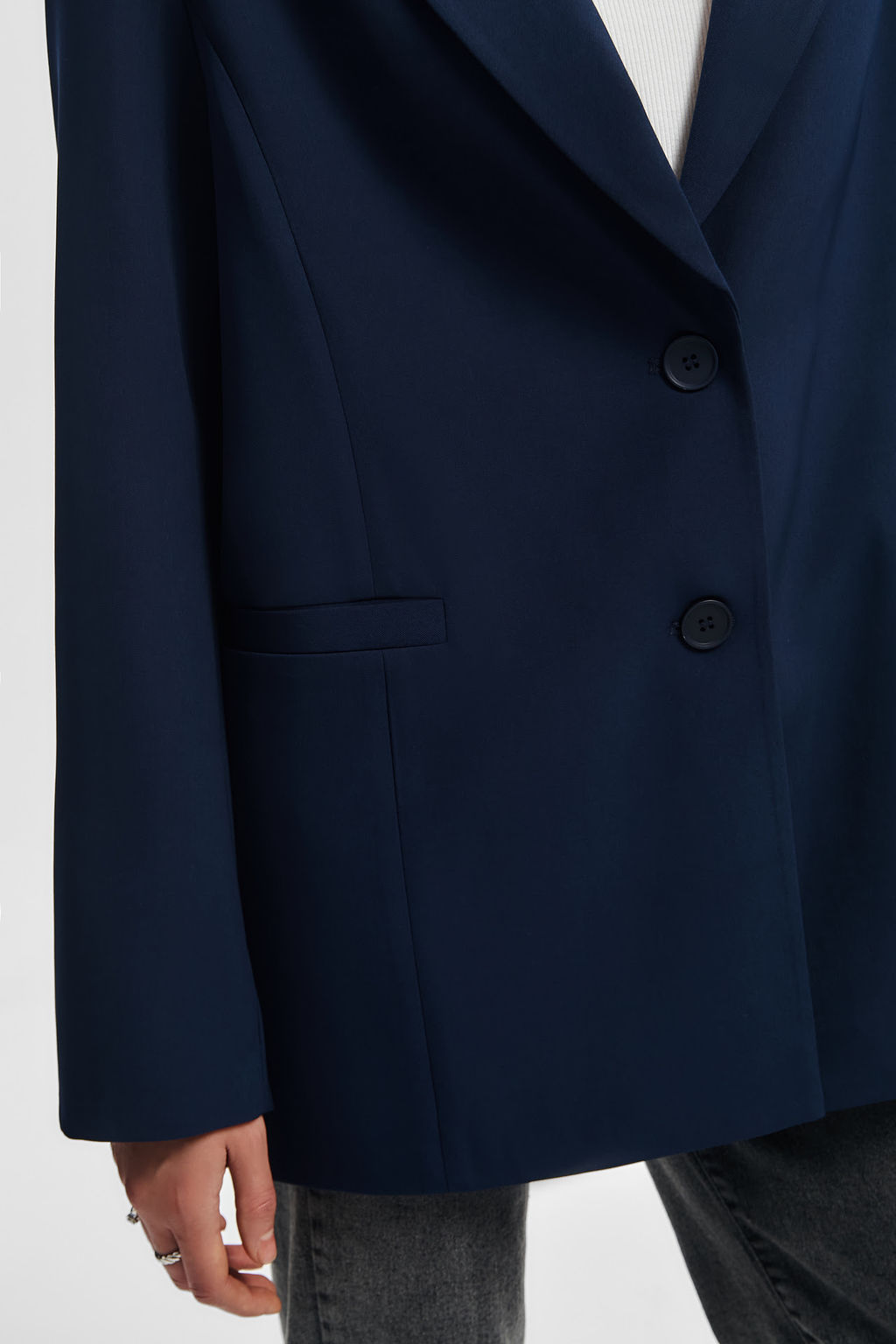 Жакет оверсайз однобортный - Mollis фото 4