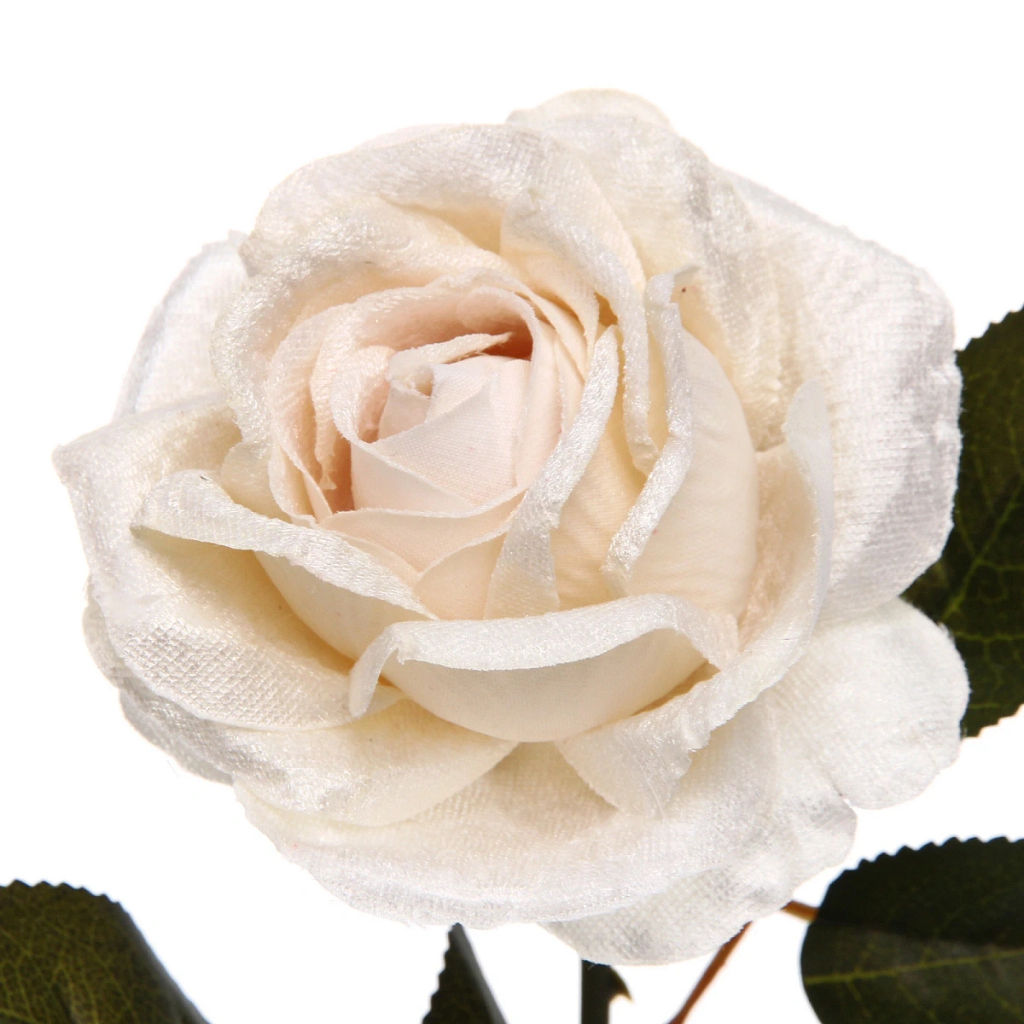 Цена за 2 шт. Искусственные цветы "FLOWERS MAGIC" 53см Роза шампань