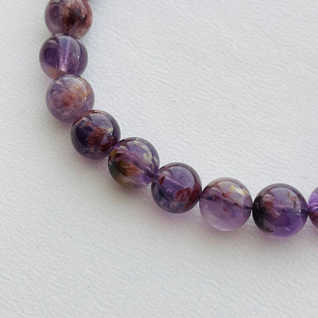 Бусы из Ауралита "Канадский Аметист" 46 см +