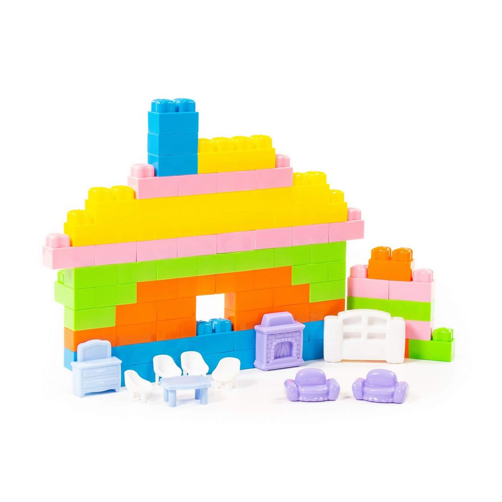 Конструктор Малютка (90 элементов) (в пакете) - Полесье фото 6