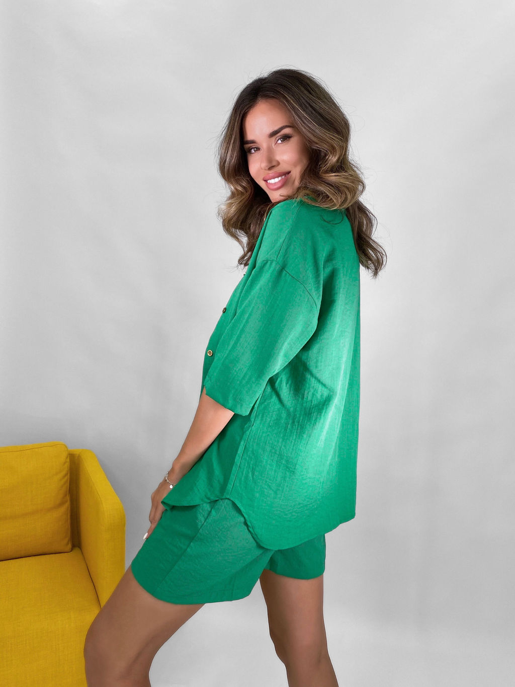 Костюм Джоун (зеленый) - Nadi bordo фото 4