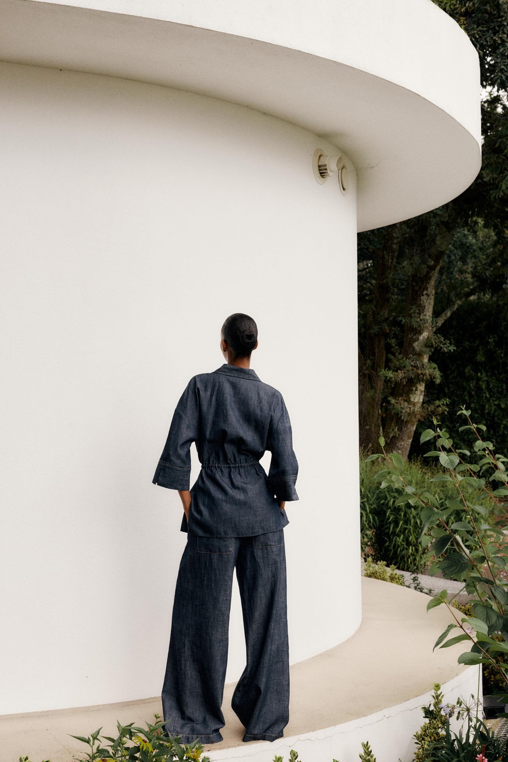 LINEN BLEND SAFARI SHIRT - Zara фото 13