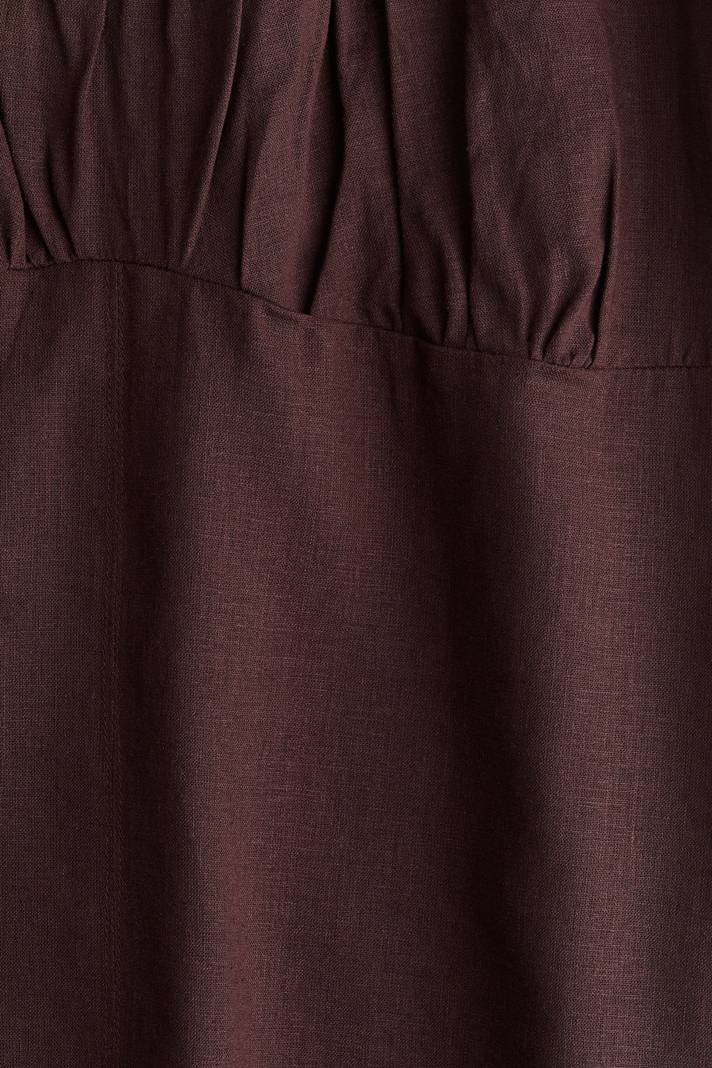 Vestido de tirantes en mezcla de lino - H&m фото 3