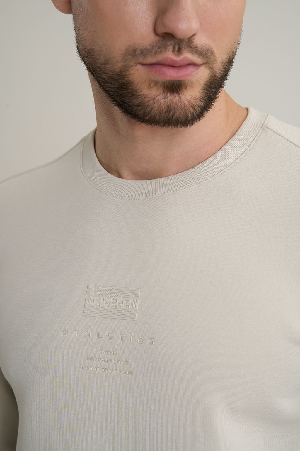 Свитшот Черный ANTA TRN Sweatshirt фото 6