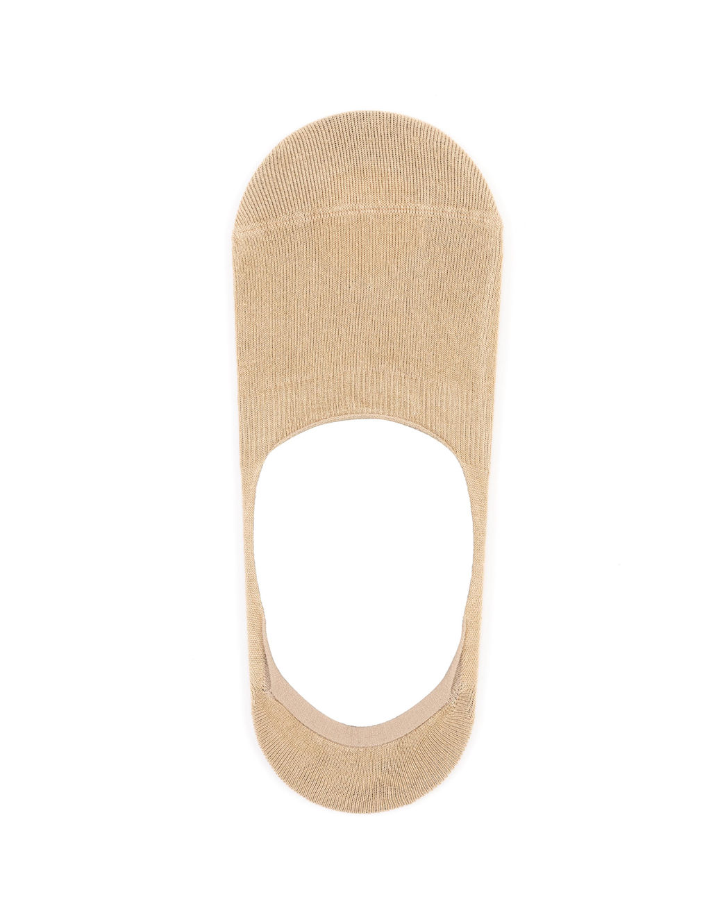 Бежевые носки-балерины - Cacharel фото 6