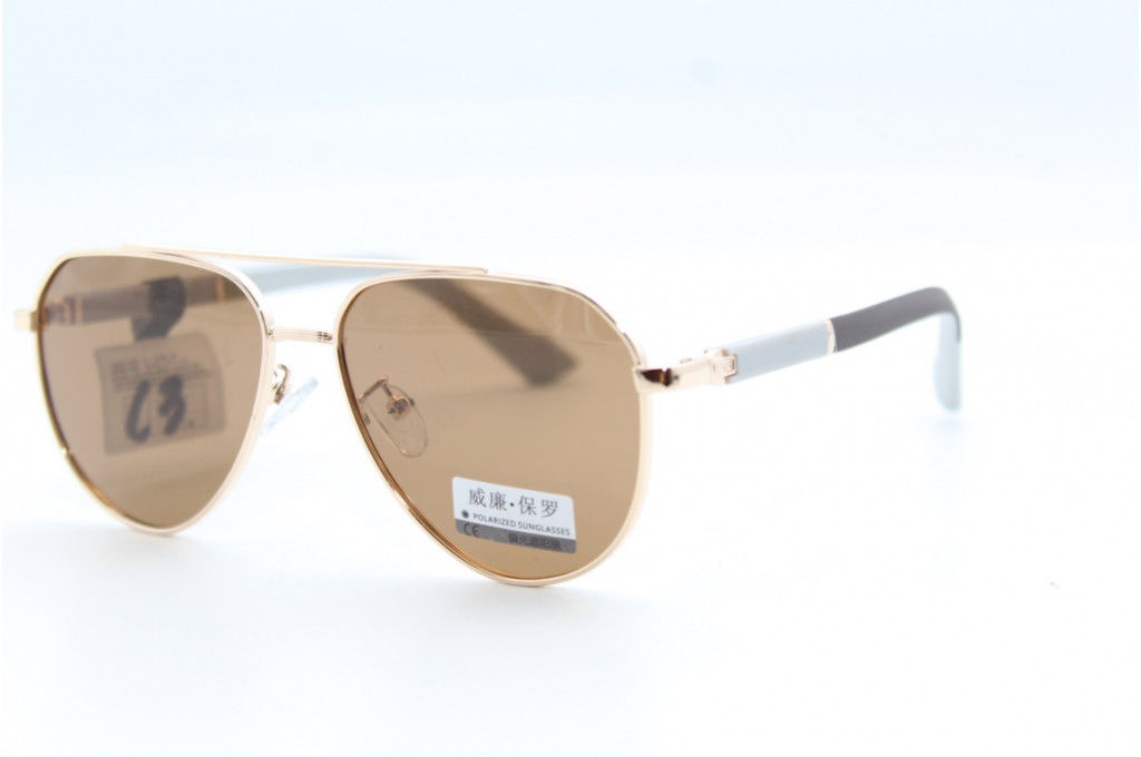 Солнцезащитные очки WILIBOLO (Polarized) 8017 57-15-140 С3 коричн.
