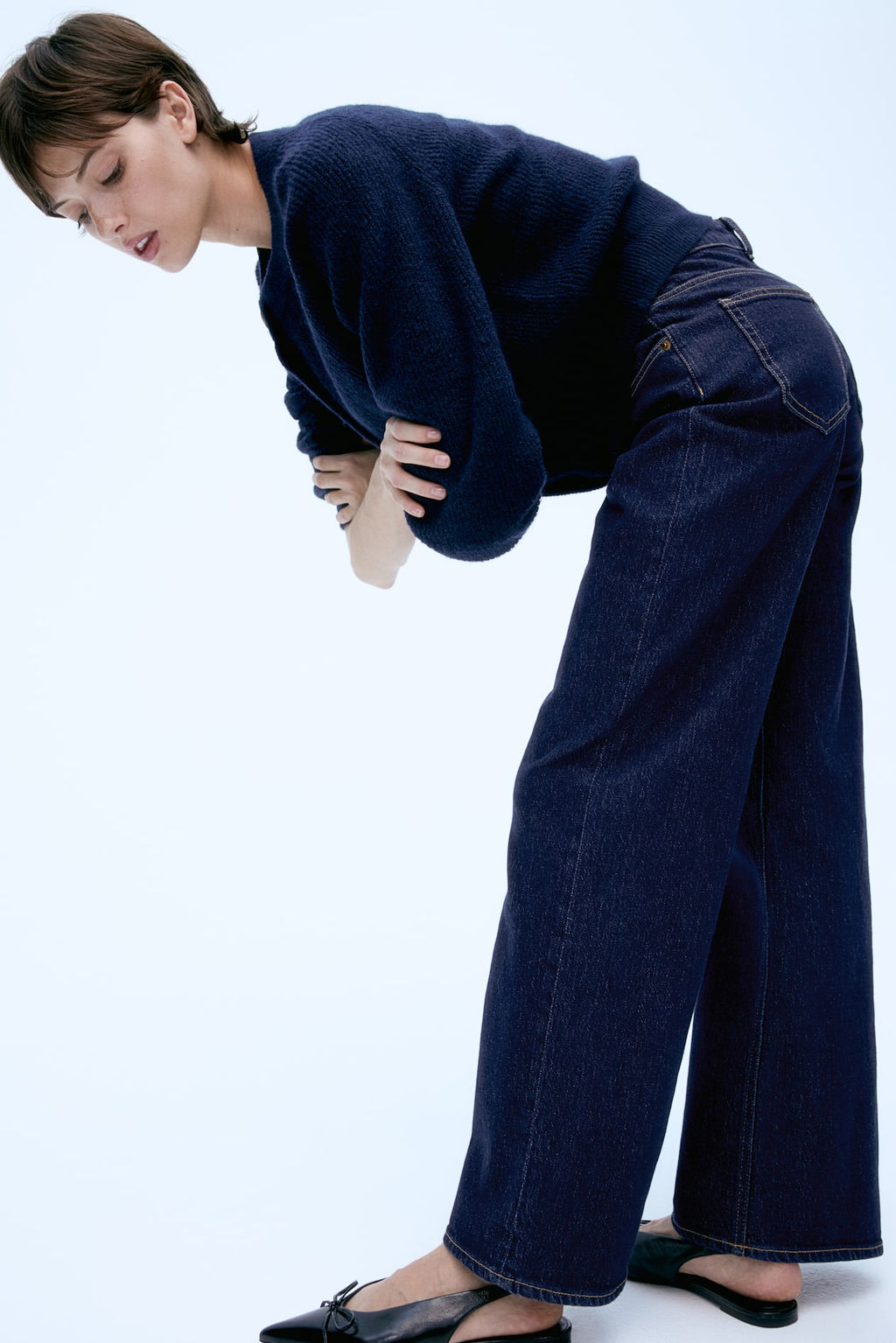 Wide High Jeans - H&m фото 2