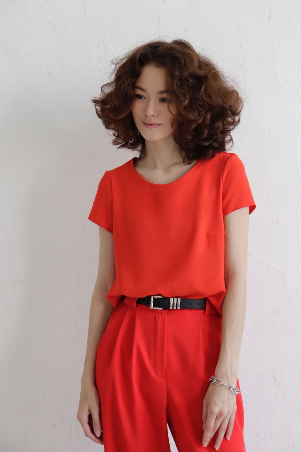 Блуза с коротким рукавом - Martichelli фото 32