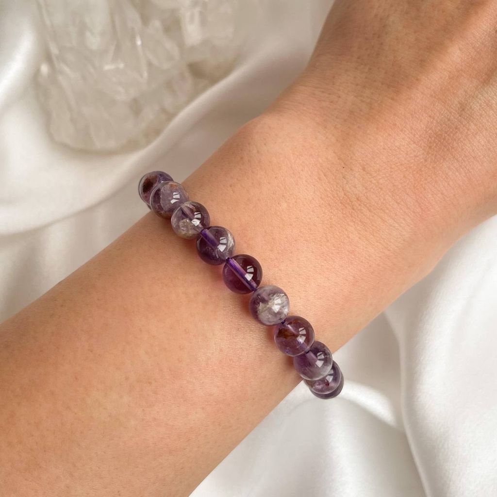 Браслет из Ауралита "Канадский Аметист" 16 см +