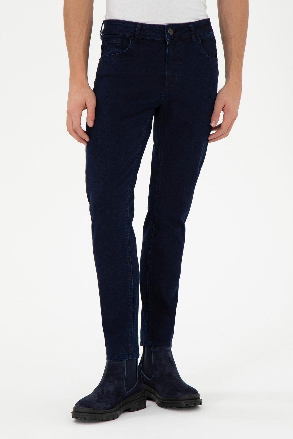 Мужские темно-синие джинсовые брюки Неожиданная скидка в корзине - U.s. polo assn фото 2