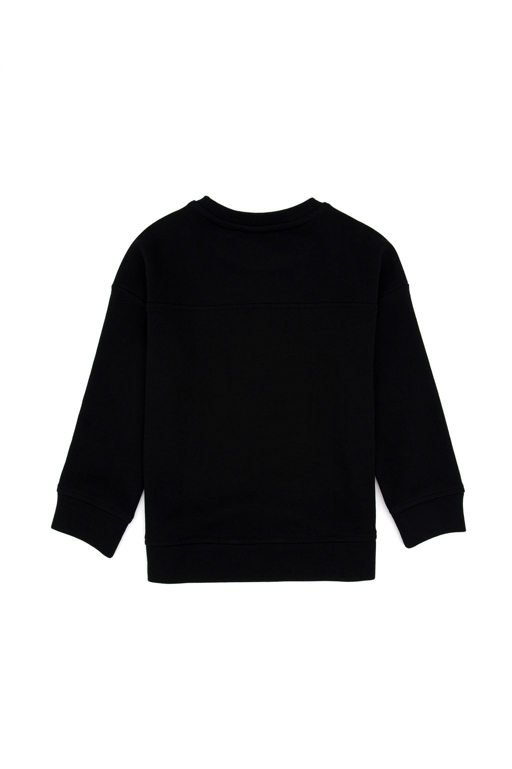 K_z _ocuk Siyah Simli Bask_ Detayl_ Bisiklet Yaka Basic Sweatshirt Sepette S_rpriz _ndirim - U.s. polo assn фото 11