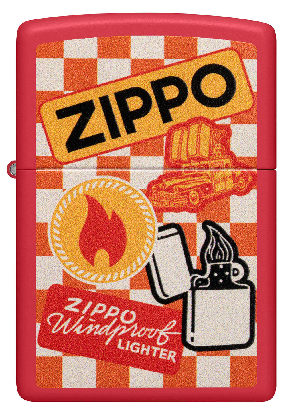 Зажигалка ZIPPO Ретро | Retro Design 48998  фото 2