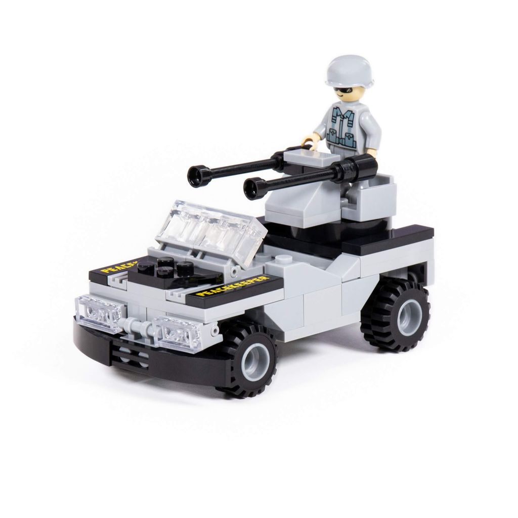 Конструктор Классик Армия-1.3 (100 элементов) (в коробке) - Полесье фото 2