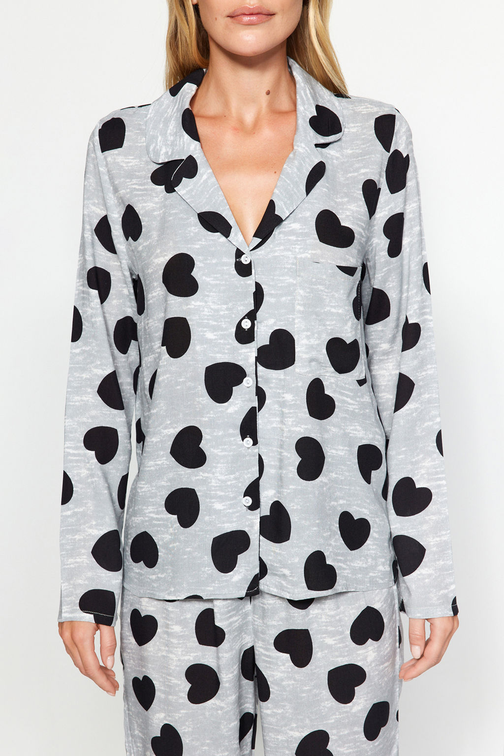 Trendyolmilla Ac?k Pembe Kurdele/Fiyonklu Viskon Dokuma Pijama Tak?m? THMAW21PT0936 фото 13