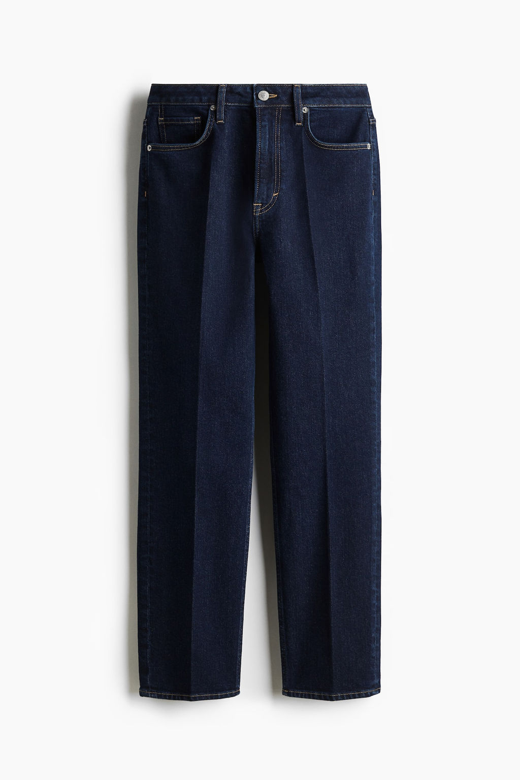 Slim Straight High Ankle Jeans - H&m фото 6
