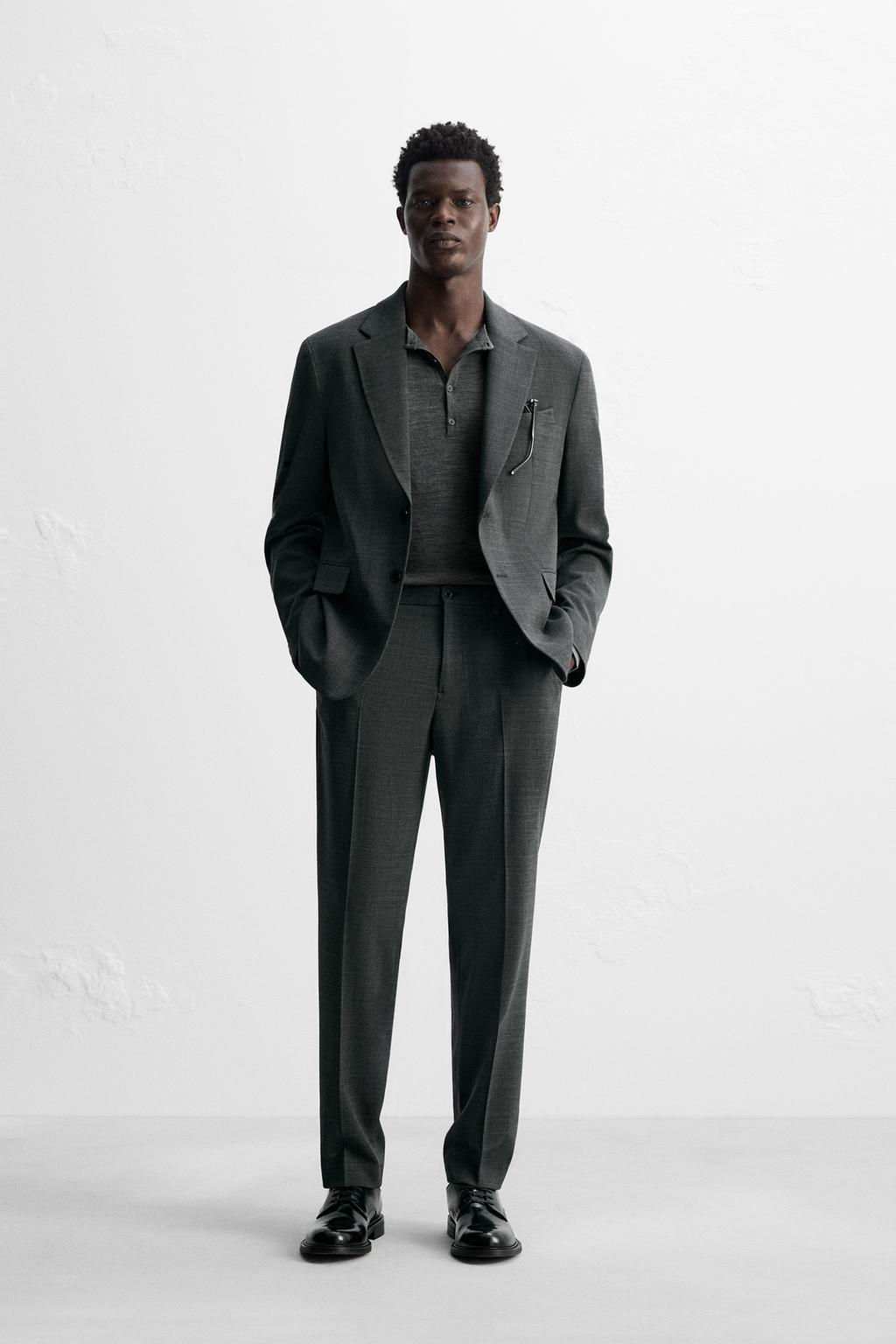 COMFORT SUIT TROUSERS - Zara фото 9