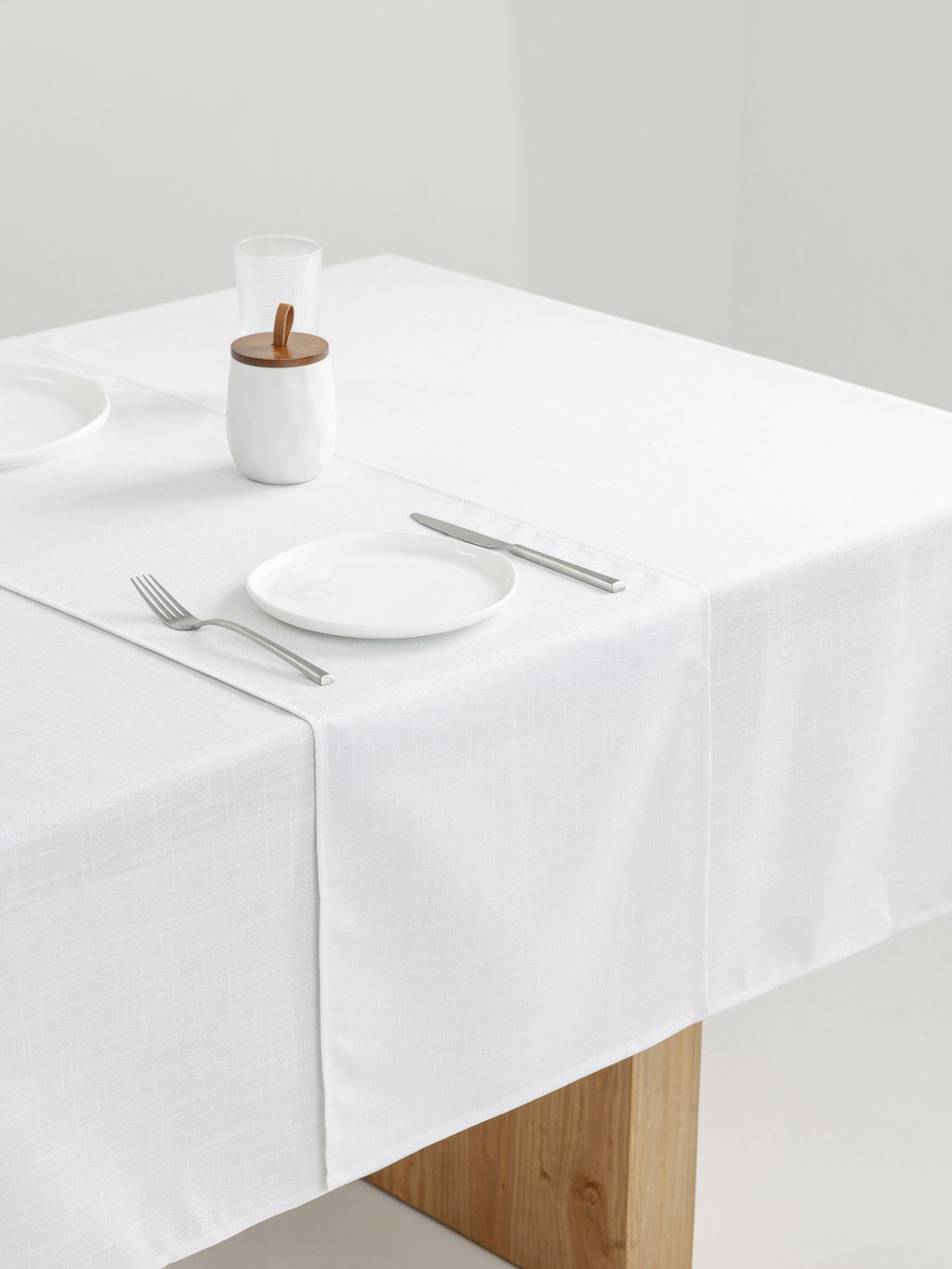 Дорожка настольная, 40х160 см, полиэстер, бело-серебристая, Floe - Anna lafarg фото 6