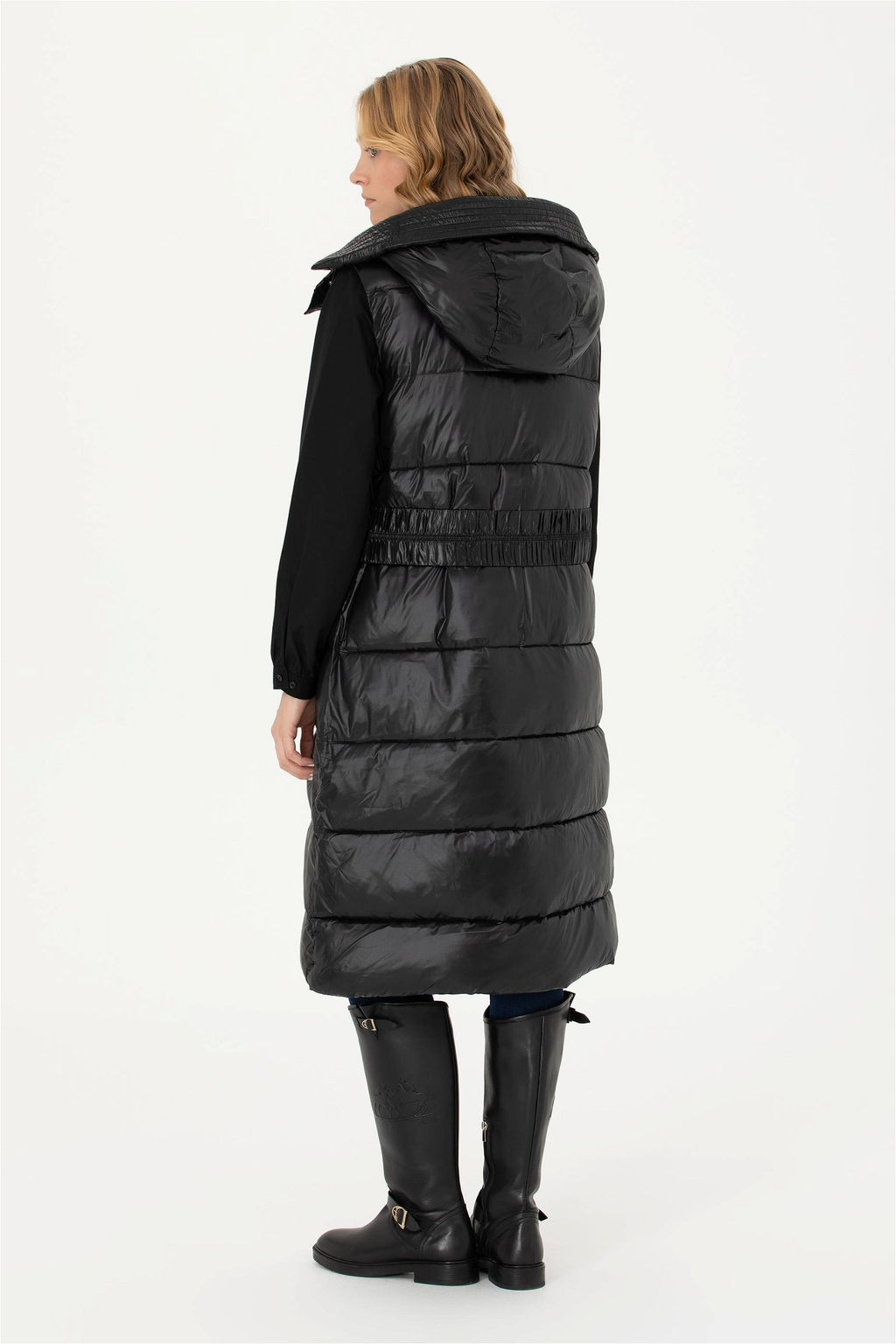 Женский черный жилет Неожиданная скидка в корзине - U.s. polo assn фото 5