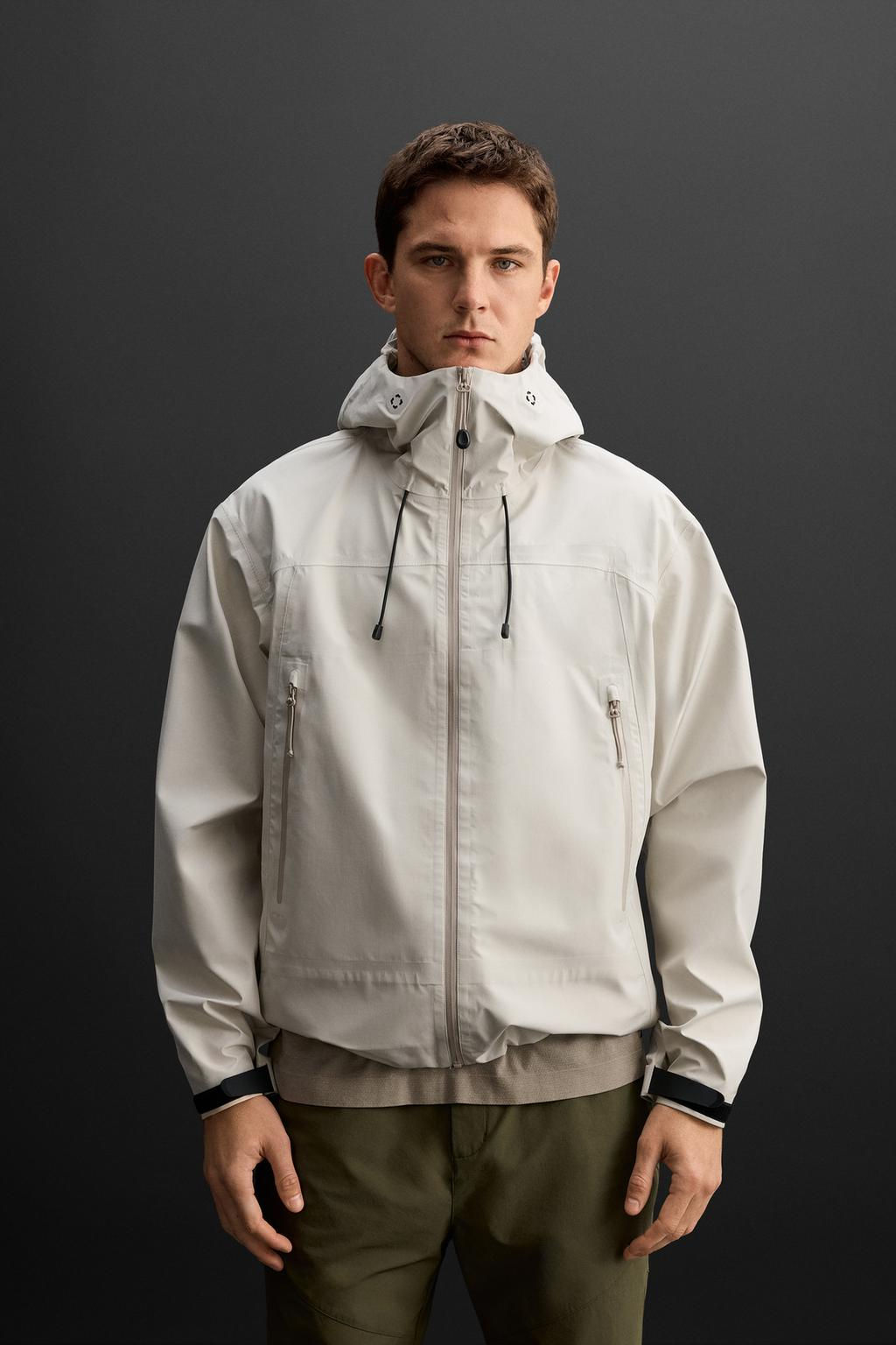 WATERPROOF TECHNICAL JACKET - Zara фото 12