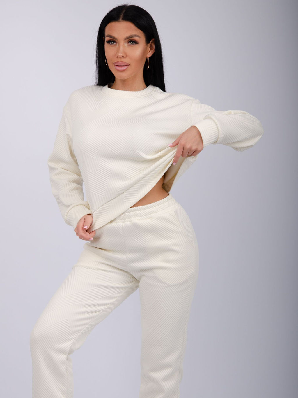 Костюм Богема 3, жаккард - Малина фото 30