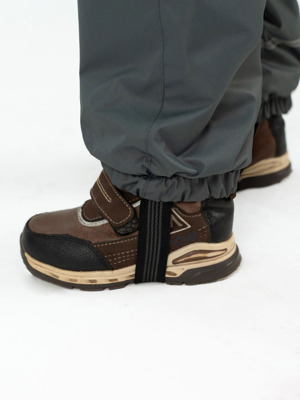 Комбинезон демисезонный серый