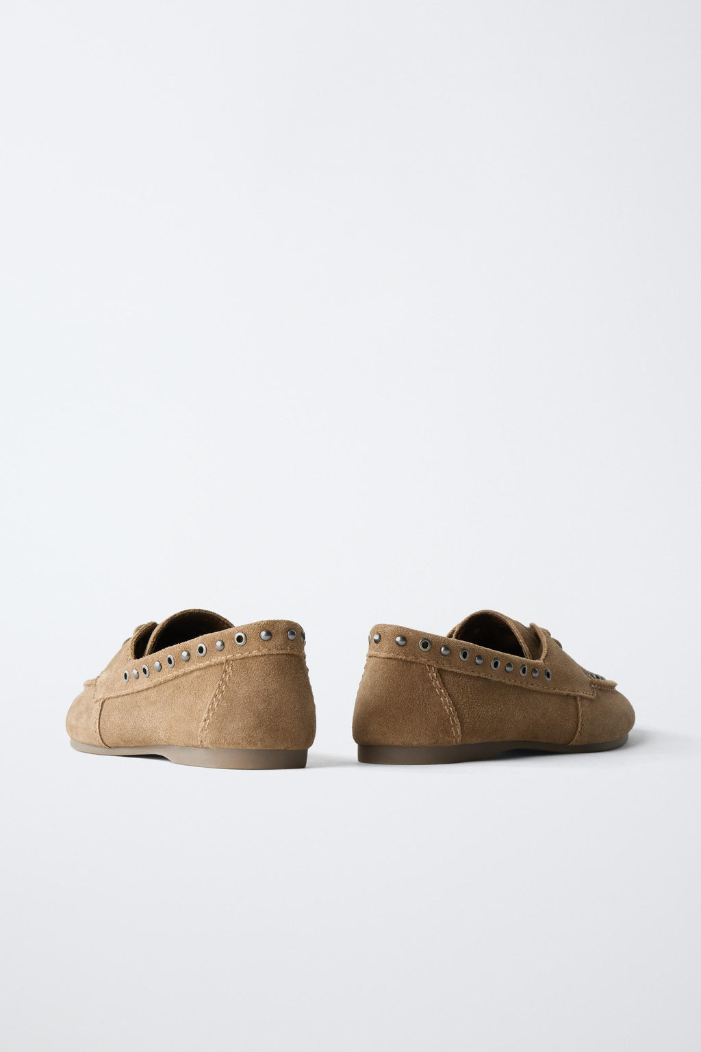 N?UTICO TACHAS PIEL / Beige - Zara фото 4