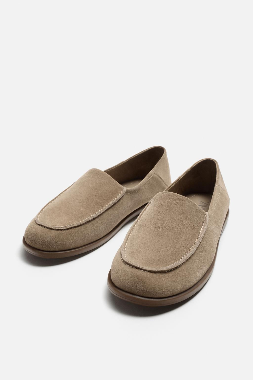 LEATHER LOAFERS - Zara фото 4