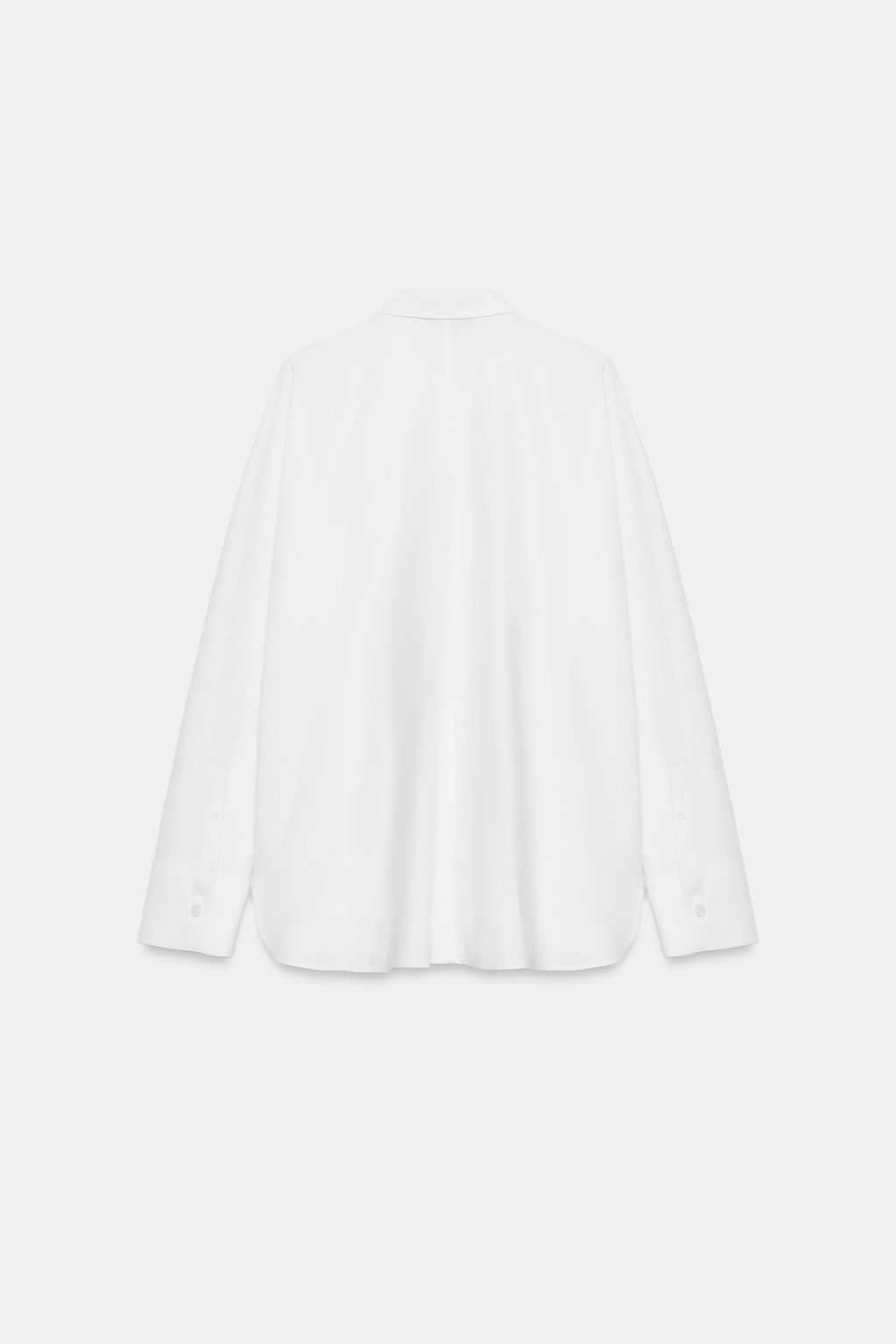 CAMISA POPEL?N ALAMARES / Blanco