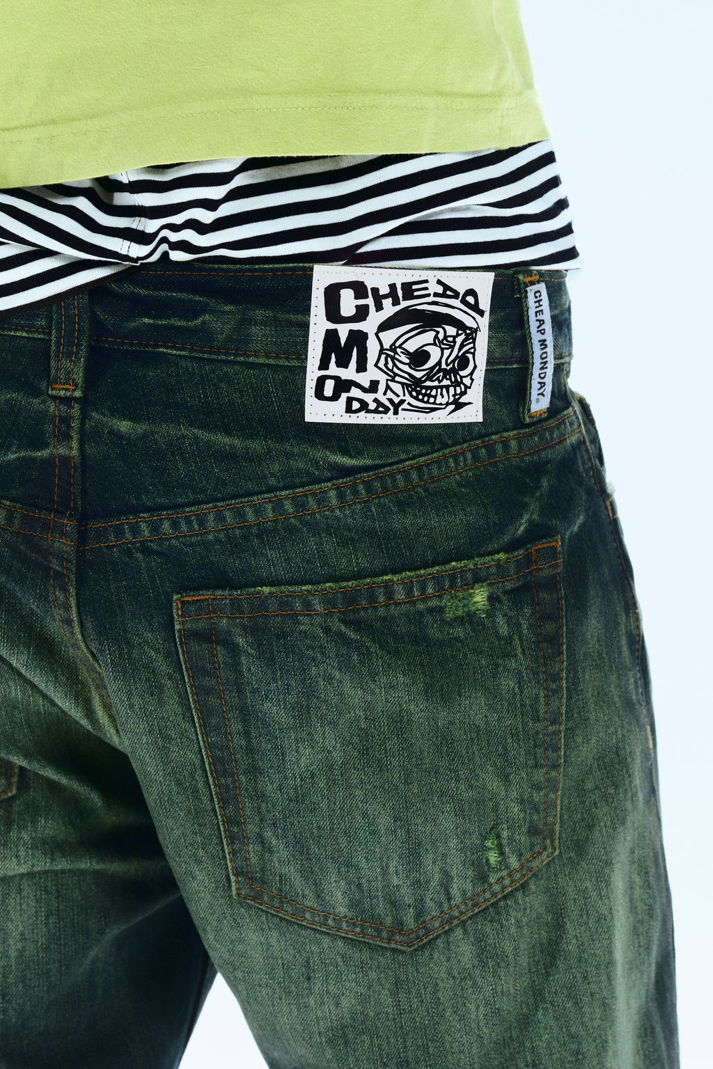 Vaqueros Anti unisex de corte regular y tiro bajo - H&m фото 6