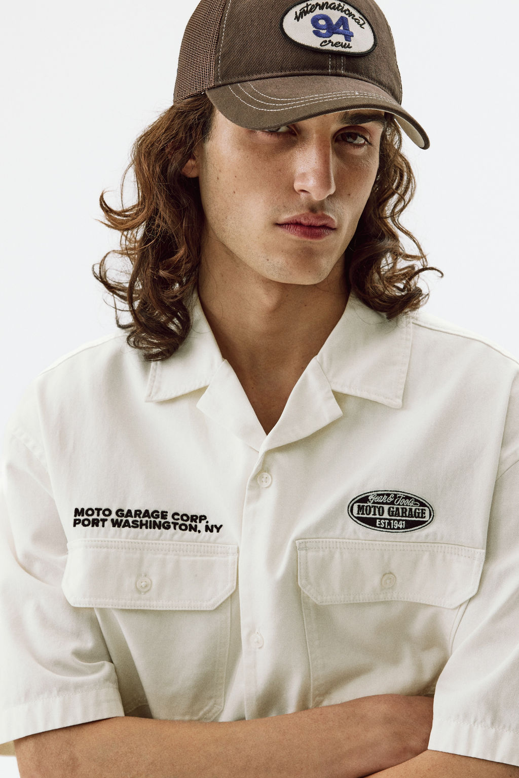 Camisa cargo de manga corta Relaxed Fit - H&m фото 9