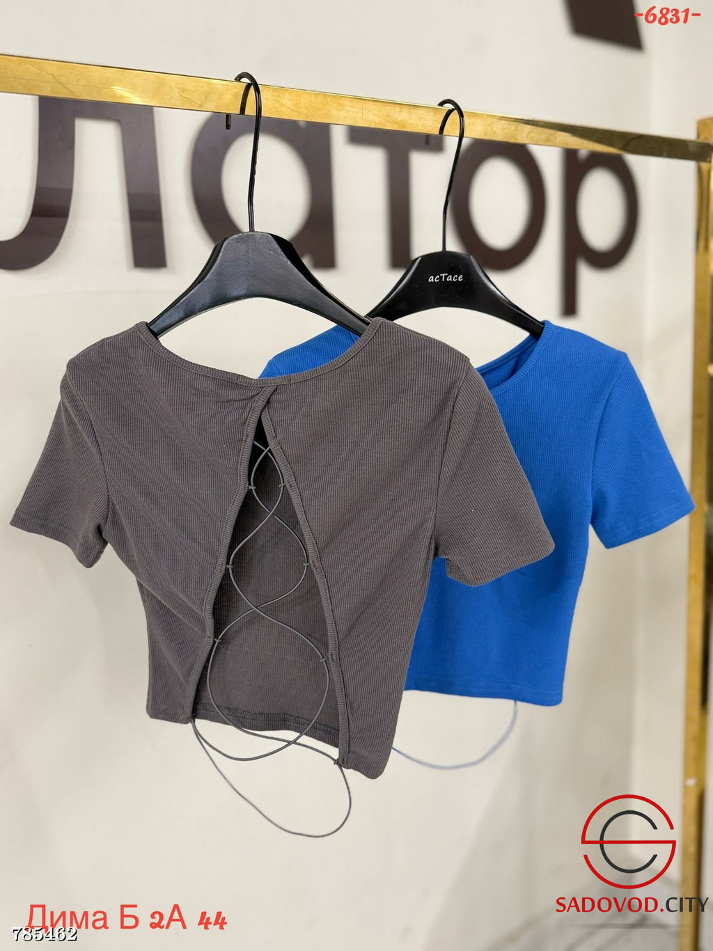 Женская укороченная майка - Bruno фото 5