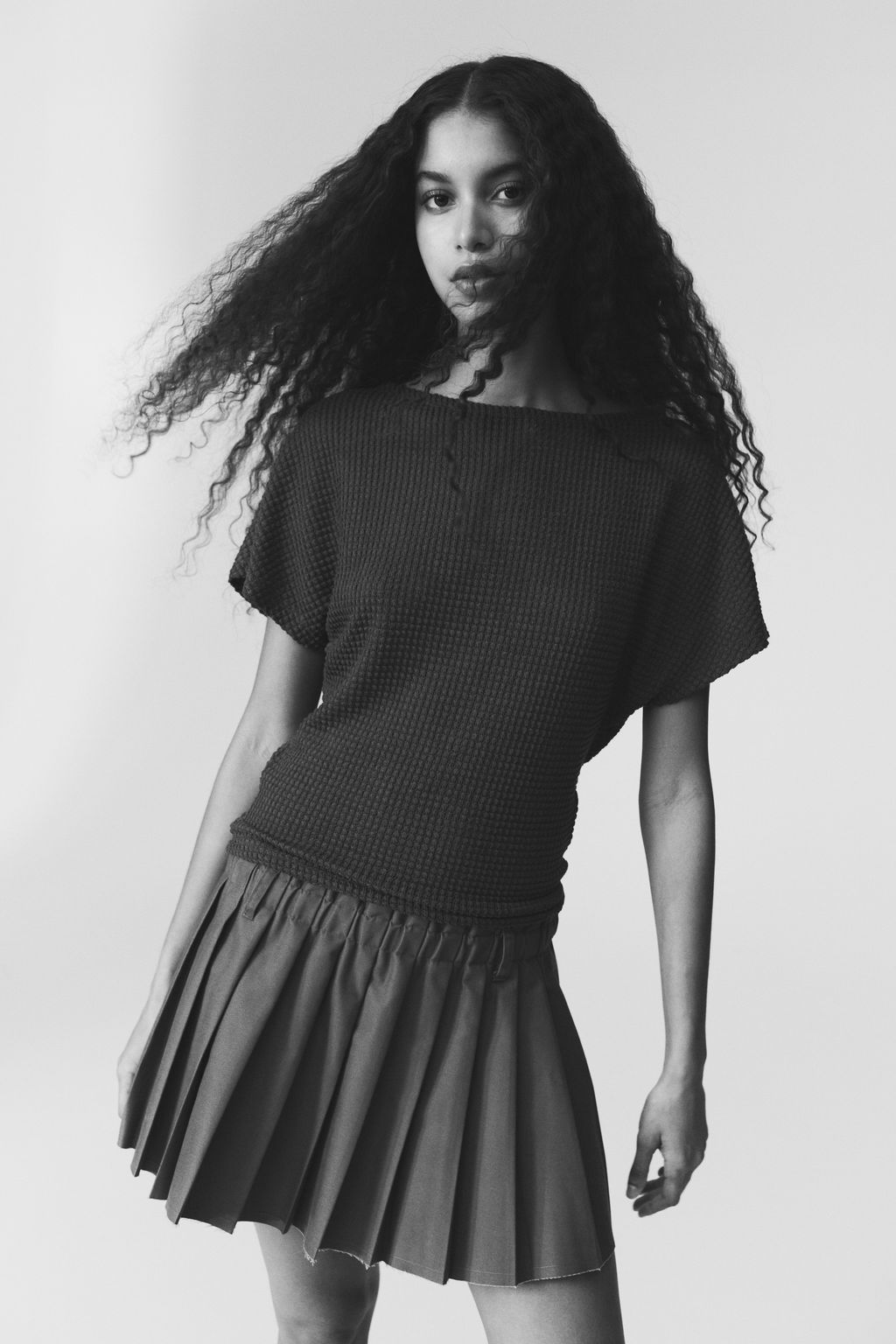 Top de punto con mangas murci?lago - H&m фото 5