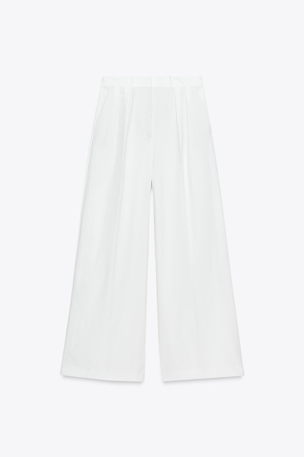 ZW COLLECTION TECHNICAL-EFFECT DARTED TROUSERS - Zara фото 17