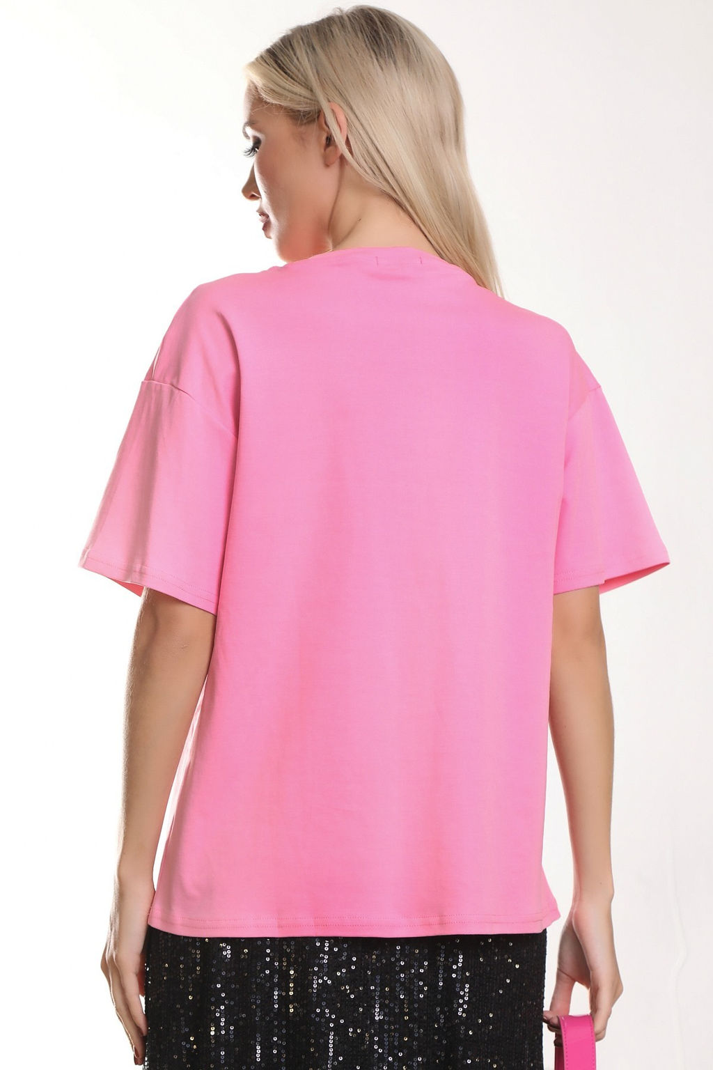 Футболка П-2227/3 Цвет:розовый - Леди Агата фото 8