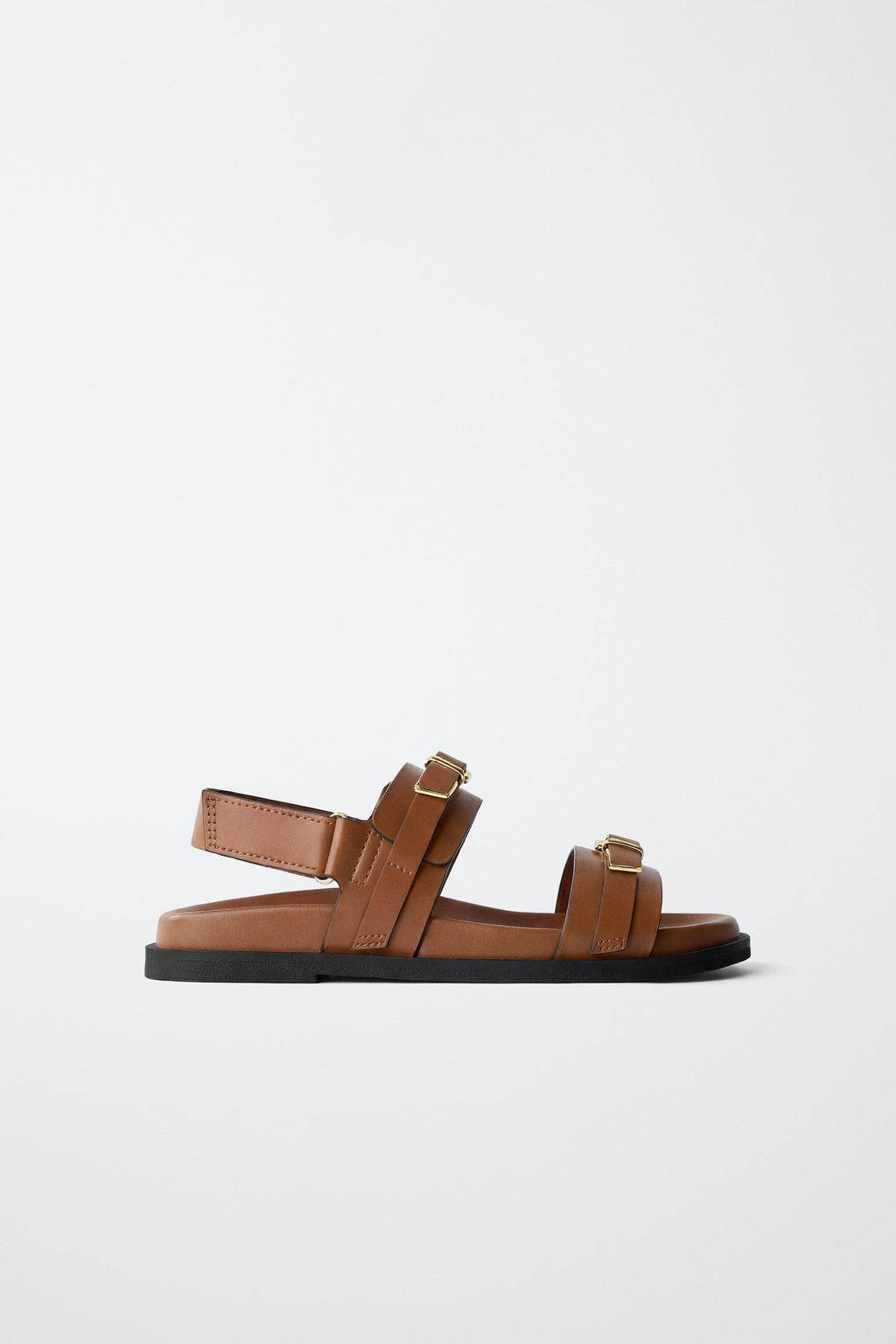 SANDALIA HEBILLAS / Marr?n - Zara фото 13