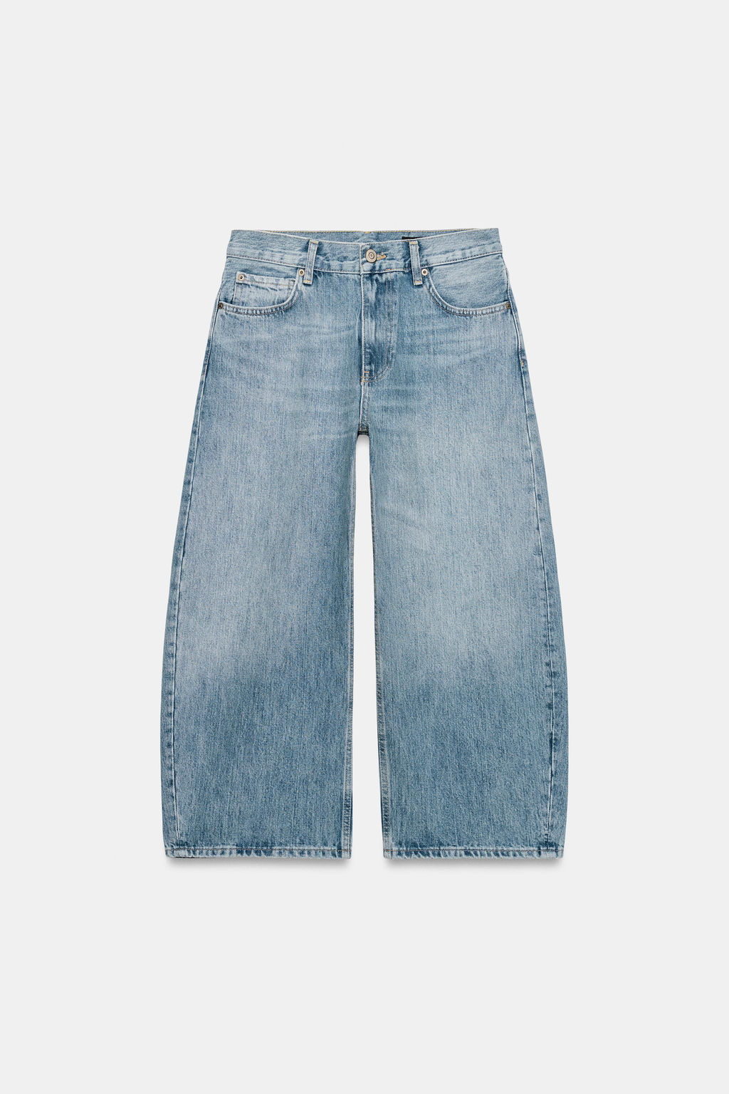 JEANS ZW COLLECTION BALLON TIRO MEDIO / Azul - Zara фото 7