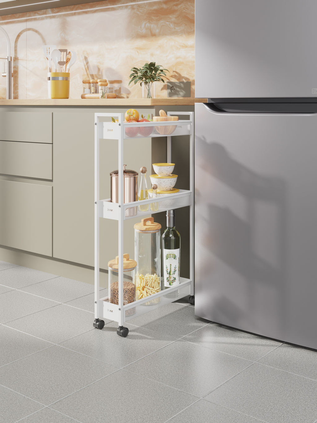 Этажерка "Вишера 13" (Белый)