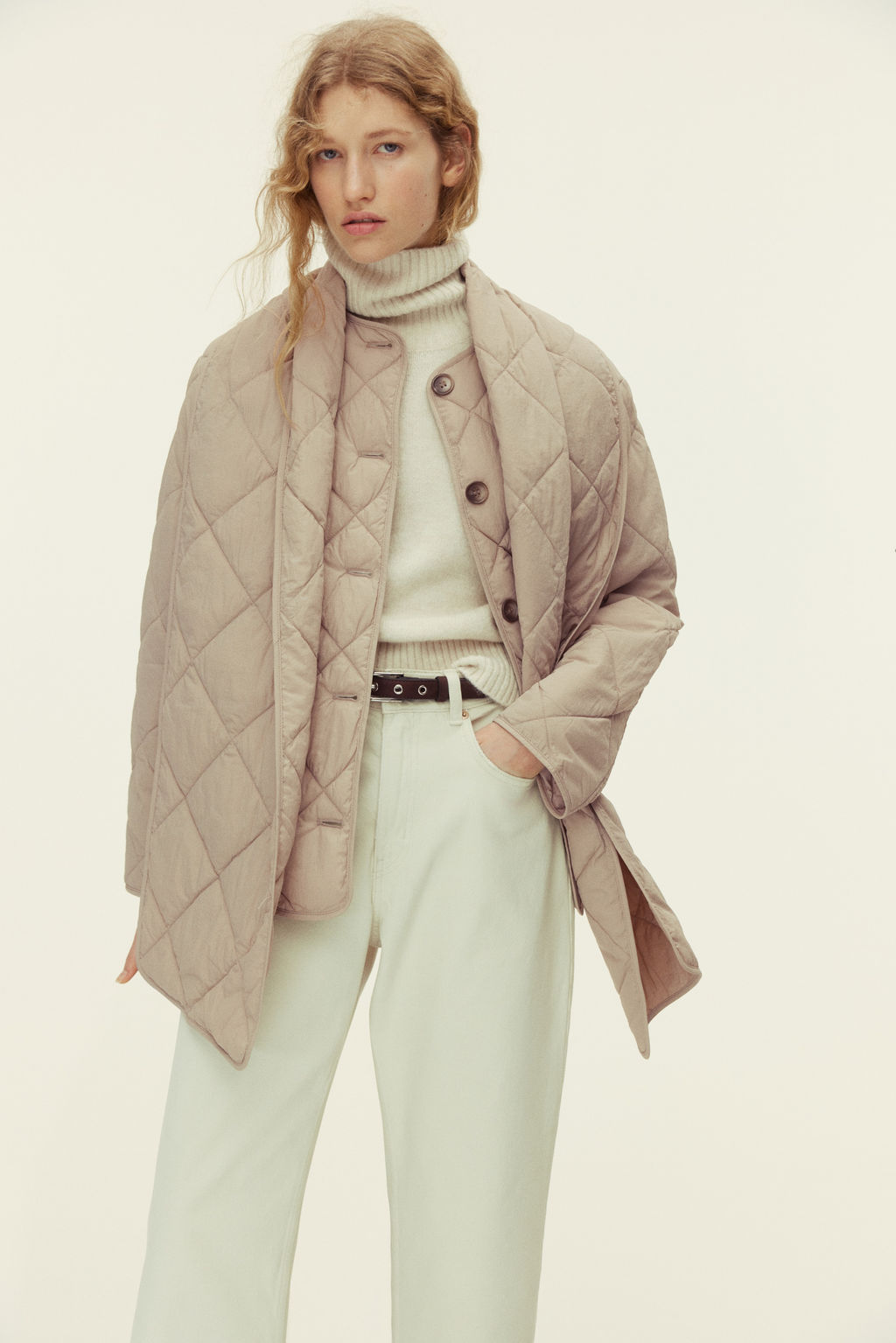 Chaqueta acolchada con bufanda THERMOLITE® - H&m фото 2
