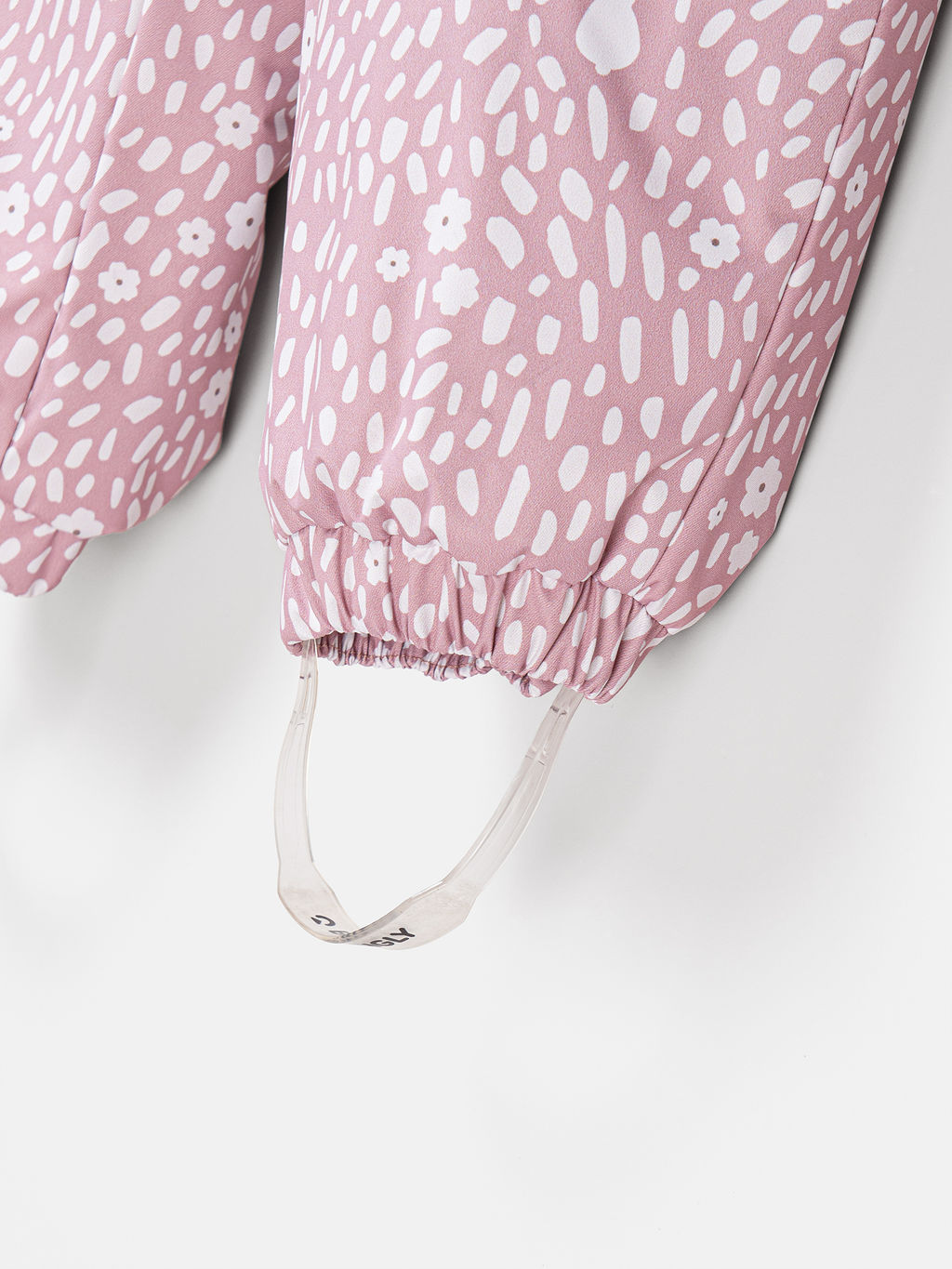 Комбинезон демисезонный мембранный Солнечные зайчики - розовый 0+ - Bungly фото 6