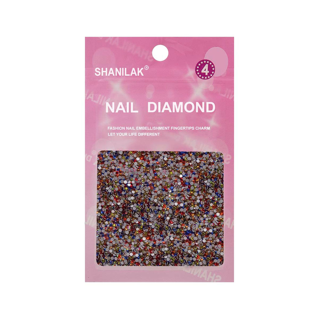 Nail Art Стразы для ногтей №4, мульти  фото 2