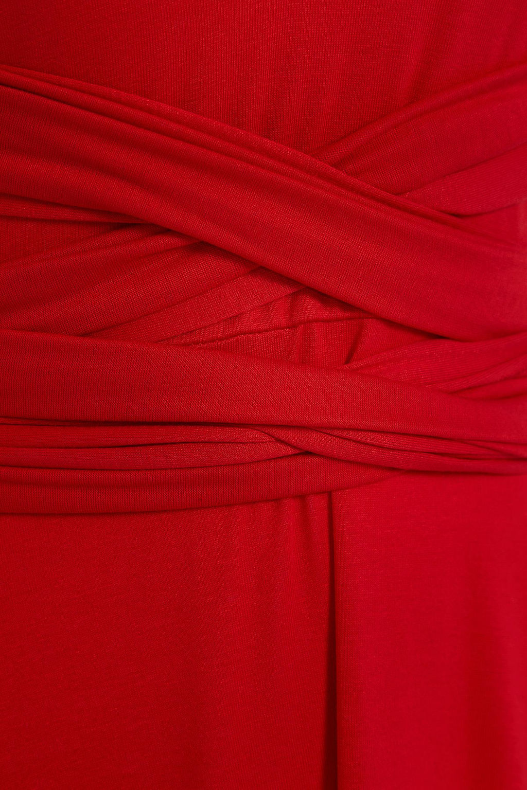 TRENDYOLMILLA Siyah Kusakl? Baglamal? Orme Maxi Plaj Elbisesi TBESS21EL2992 фото 6